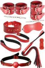 fantezi-aletleri-deri-bdsm-kirmizi-set